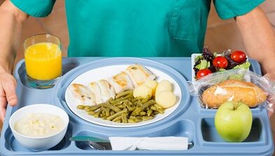 Correção de alimentos para osteocondrose da coluna cervical