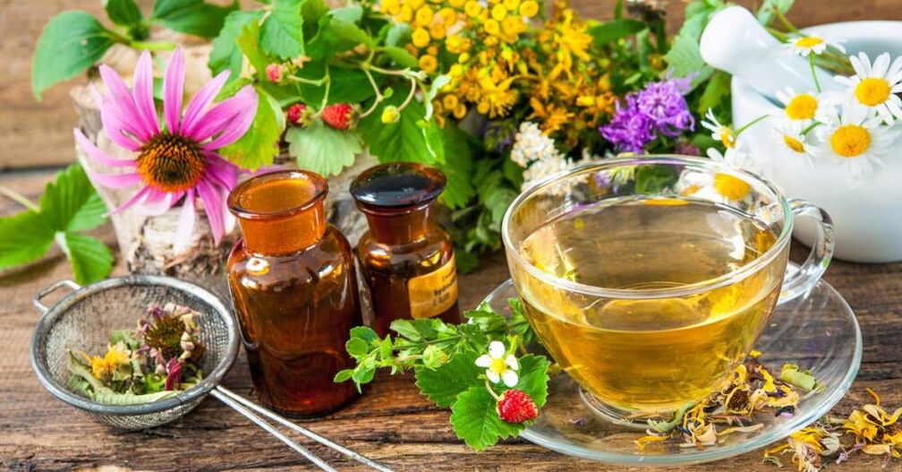 Infusões de ervas para o tratamento da osteocondrose cervical
