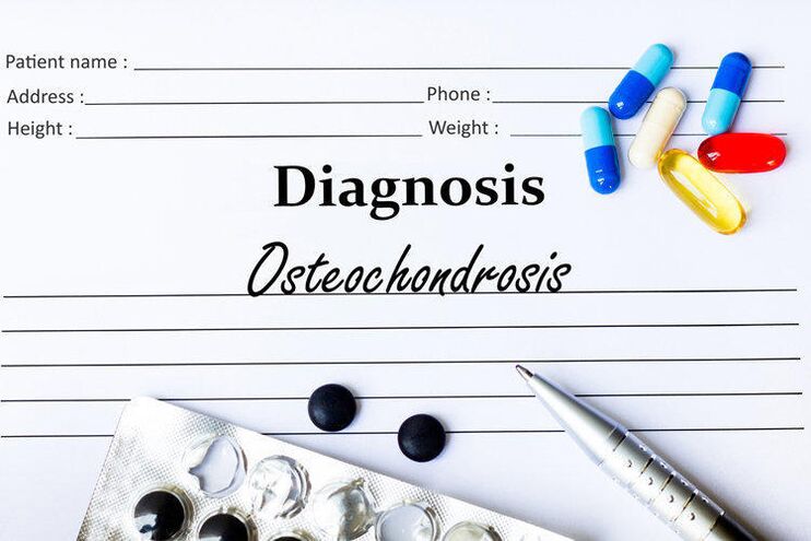 medicamentos para diagnosticar osteocondrose